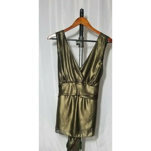 LNWT Ann Taylor Golden Sleeveless Blouse Size 8
